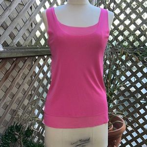 Babette San Francisco, Vintage, Pink Size 2 (Sm) Dbl Nylon Mesh Sleeveless Top